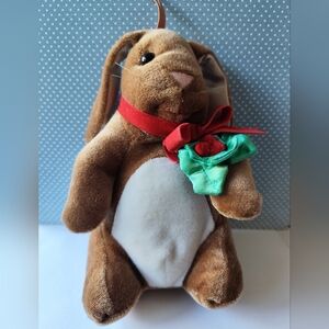 Vintage 1985 Rabbit Ears Production Christmas The Velveteen Rabbit plush